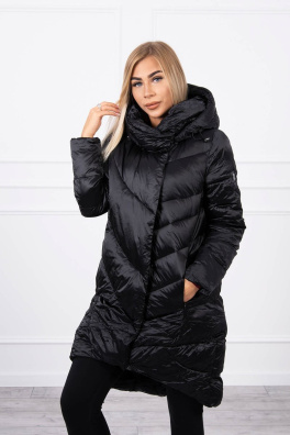 Winter Jacket FIFI Donna glossy black
