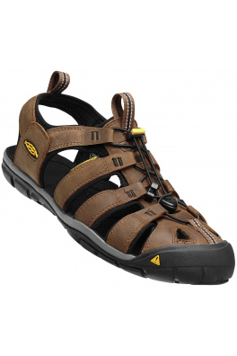 Keen CLEARWATER CNX LEATHER MEN dark earth/black