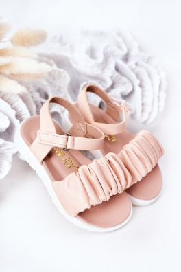 Dětské Sandály Na Suchý Zip Růžové Aimy