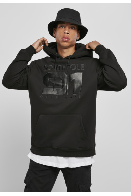 Southpole Hoody with PU application black