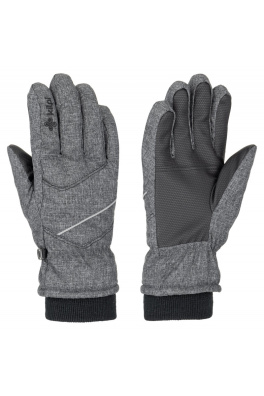 Lyžařské rukavice Kilpi TATA-U tmavě šedé