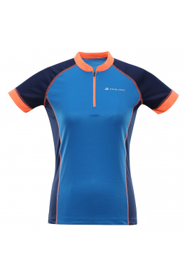 Dámské cyklistické triko-dres ALPINE PRO SORANA brilliant blue varianta pc