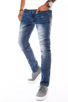 Spodnie męskie niebieskie Dstreet UX3821