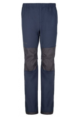 Dětské softshellové outdoorové kalhoty Kilpi RIZO-J tmavě modré