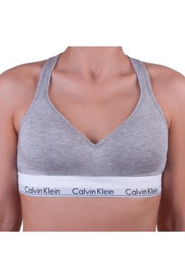 Dámská podprsenka Calvin Klein šedá (QF1654E-020)