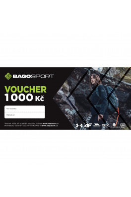 Dárkový voucher v hodnotě 1000 Kč v elektronické podobě