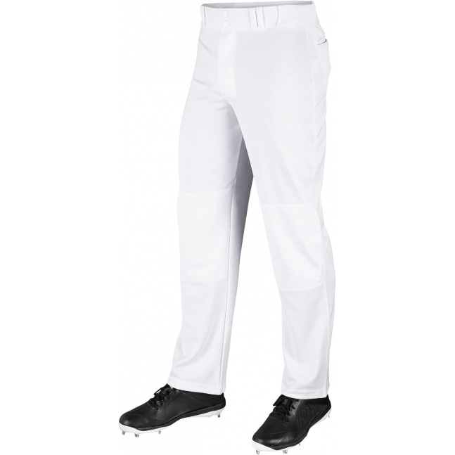 Dámské baseballové kalhoty CHAMPRO MVP Open Bottom - bílé
