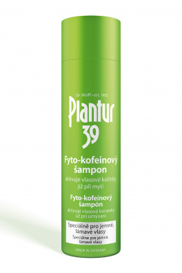 Plantur 39 kofeinový šampon pro jemné a lámavé vlasy 250ml