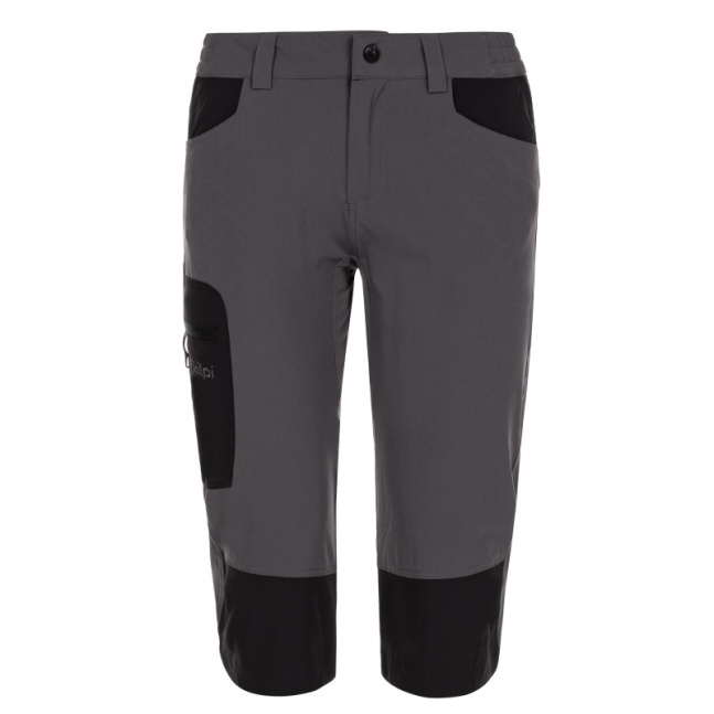 Women's outdoor 3/4 pants Otara-w dark gray - Kilpi