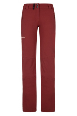 Dámské outdoorové kalhoty Kilpi LAGO-W tmavě červené