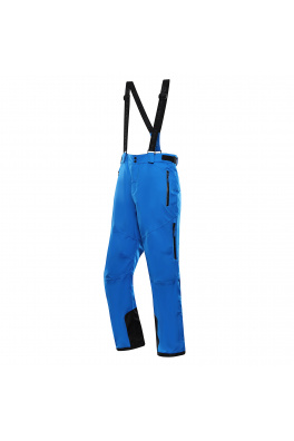 Pánské lyžařské kalhoty s membránou ptx ALPINE PRO LERMON electric blue lemonade