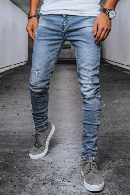Spodnie męskie jeansowe niebieskie Dstreet UX3617